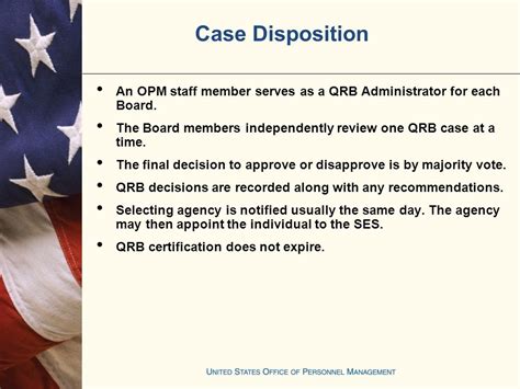 opm qualifications review board.